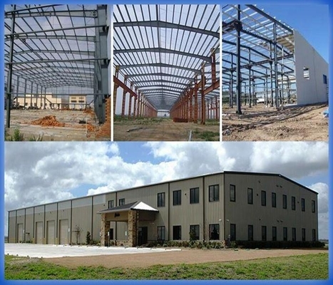 Aluminum Alloy Window Waterproof Workshop Steel Building Customized Size