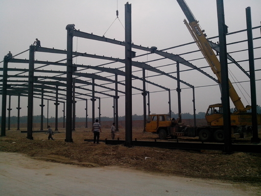 Flexible Design Q345 Large Span Steel Structure Warehouse