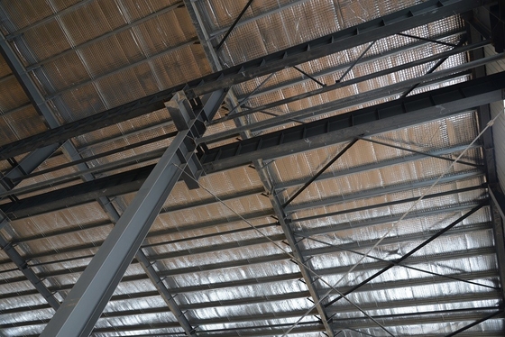 LANGE Anti Seismic Prefabricated Steel Roof Trusses For Building