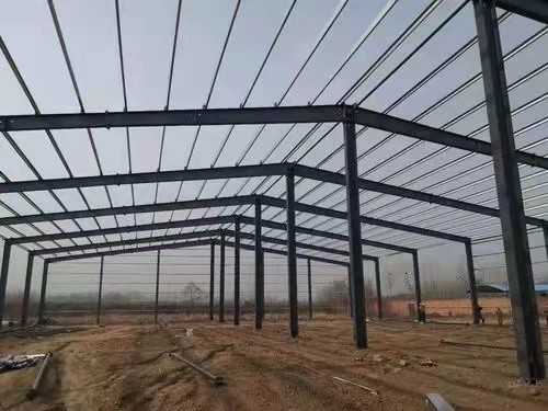 Gypsum Ceiling Precast Steel Structure Warehouse Cement Cladding