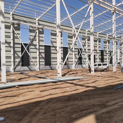 Roof Purlins Galvanized Steel Construction For Components Warehouse Building