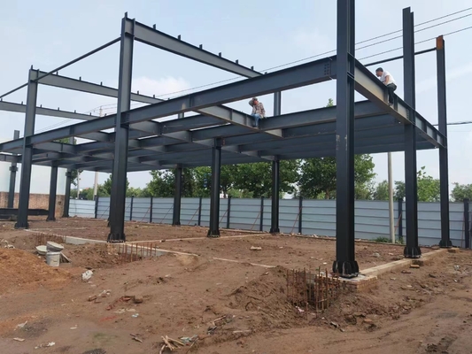 Elegant  Painted Prefabricated Steel Warehouse Industrial Steel Structure Workshop