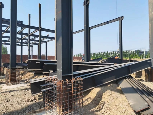 Wind Resistanc Steel Fabricated Buildings Milk Dairy Cattle Cow Shed Farm Building