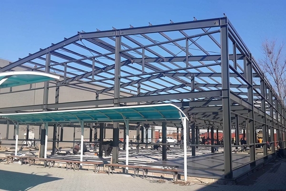 Customized Steel Structure Workshop Prefab Building Sandwich Panel Door