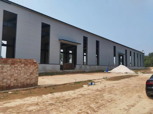 Prefab Building Hot Dip Galvanized Steel Structure Workshop For Industrial Use