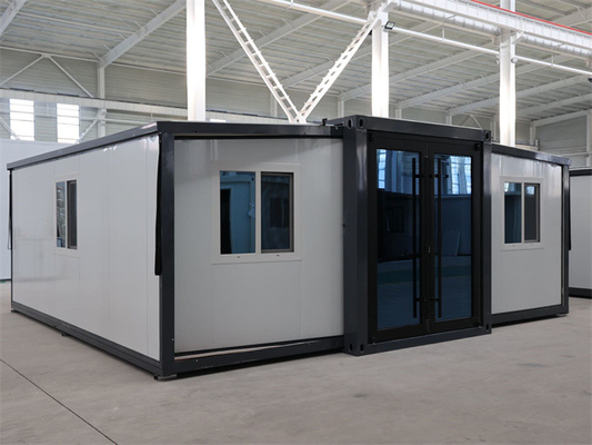 Mobile Folding Expandable Container House Double Wing Prefabricated Modular Versatile