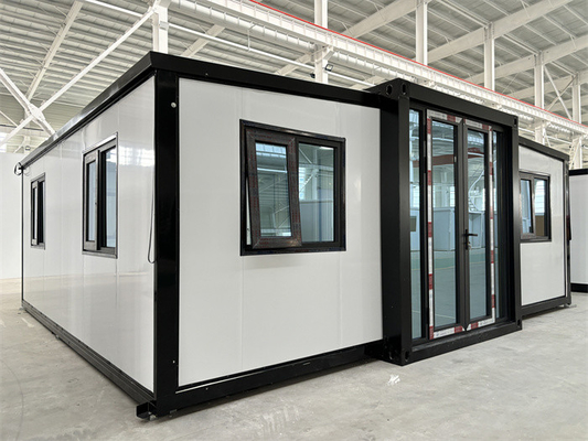 Mobile Folding Expandable Container House Double Wing Prefabricated Modular Versatile