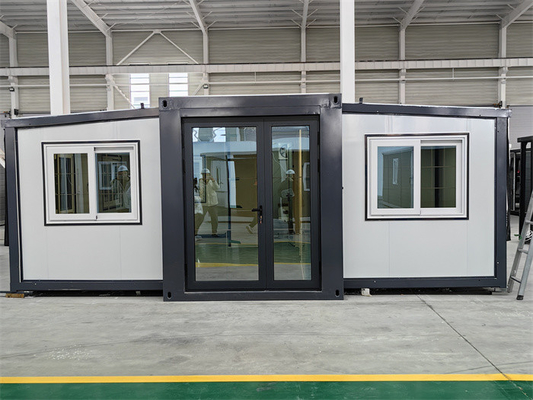 Mobile Flat Pack Fold Prefabricated Modular House Shipping Office Container Customizable