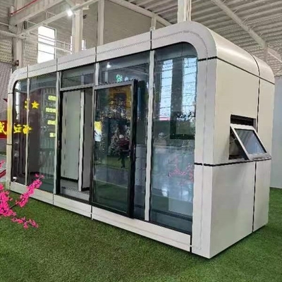 Prefabricated Mobile Steel Structure Building Apple Cabin Tiny House