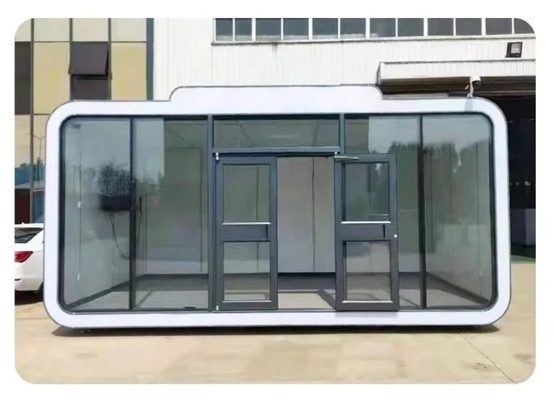 Prefabricated Mobile Steel Structure Building Apple Cabin Tiny House