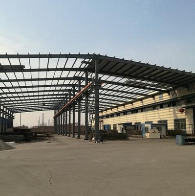 Prefab Industrial Warehouse Building Steel Frame Portable Warehouse