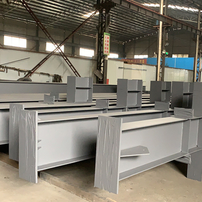 Prefab Metal Roofing Heavy Structural Steel Frame Construction Warehouse