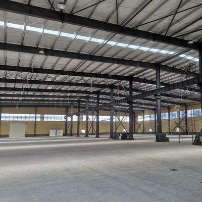 Structural Steel Prefabricated Industrial House Workshop Warehouse Construction