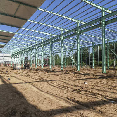Prefabricated steel structure workshop fast construction flexible design