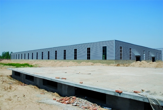 High Standard Steel Structure Workshops Fireproof Metal Structure Construction