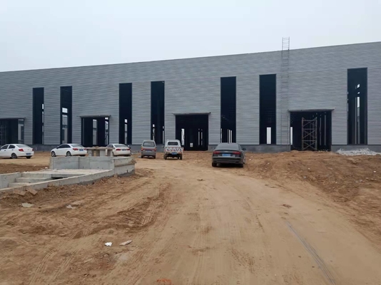 ISO9001 Steel Frame Workshop Height 200-1200mm Prefabricated Workshop Buildings