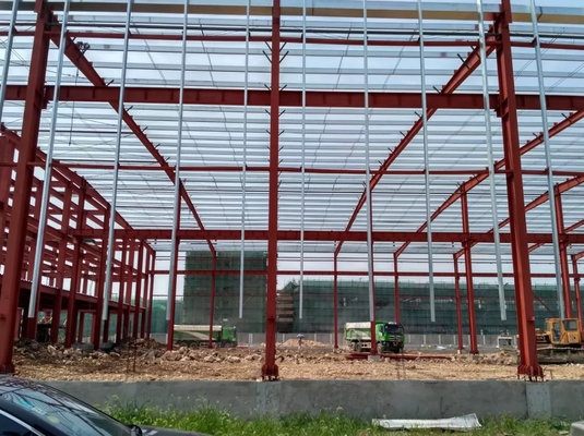 Waterproof Agricultural Industrial Steel Buildings PEB Steel Structure Shopping Mall