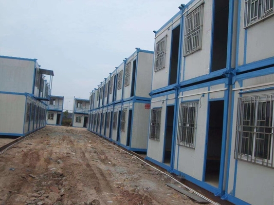 100mm THC EPS Steel Frame Hospitals Hotels Customized Prefab Tiny Homes