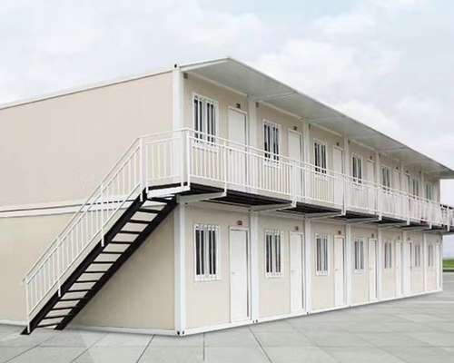0.476mm THC Steel Sheet Flat Pack Container House Easy Install Modern Prefab Homes