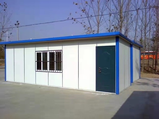 Fully Assembled 18M2 Ready Made Container House 40Ft Staff Container Dormitory