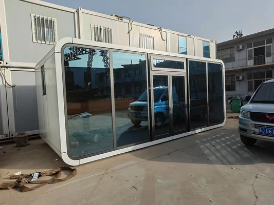 OEM Two Bedroom Shipping Container Home 0.326mm-0.476mm THC Sheet