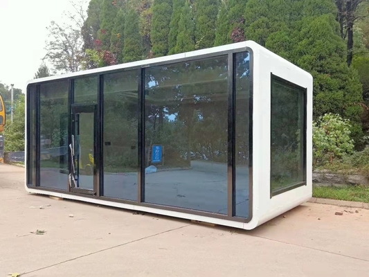 LANGE Pitched Flat Pack Container House Portable Expandable Homes 13.92m2