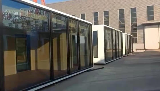 Sandwich Panel 20FT Prefab Modular Office Prefabricated Shipping Container Homes