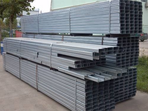 50M2 Prefab Metal Shop Buildings PU Insulation Prefab Steel Workshop With Skillion