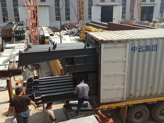 Single Slope Prefab Steel Construction