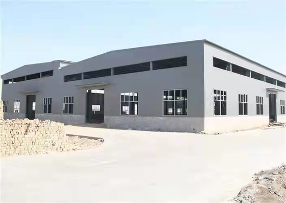 Industrial Prefab Galvanized Steel Structure Building Waterproof
