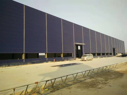 ODM Light Anti Seismic Steel Structure Warehouse For Construction Site