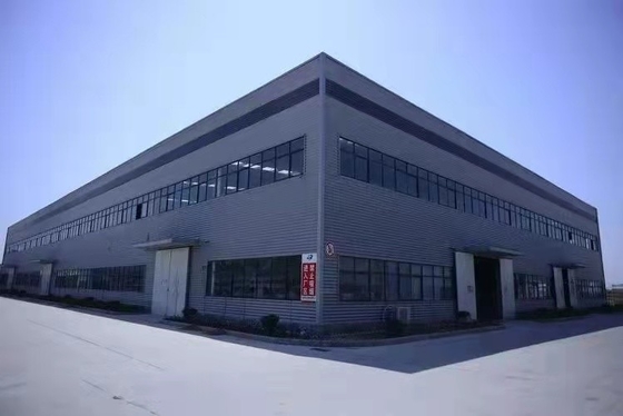 Clean Span Light Gauge Steel Frame Structure Gable Steel Buildings For Auto Shop