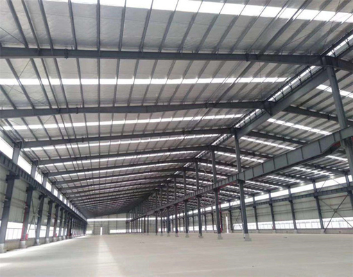 Wind Resistant 300km/H Steel Structure Workshop Resist Seismic Steel Roof Structure