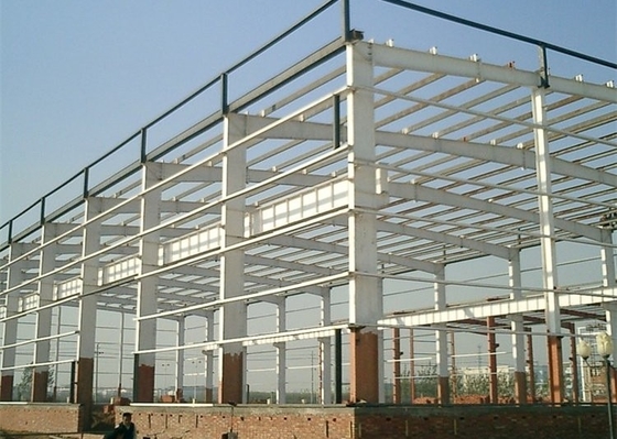 Anti Seismic Steel Structure Workshop Q345B Q235B Prefab Metal Warehouse Building