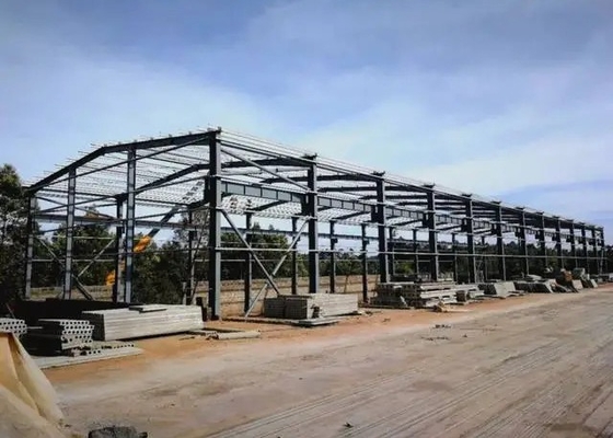 CE Prefab Metal Framing Crane Workshop Steel Structure Houses