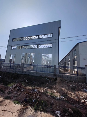Painted Prefabricated Steel Frame Industrial Chemical Steel Structure Workshop