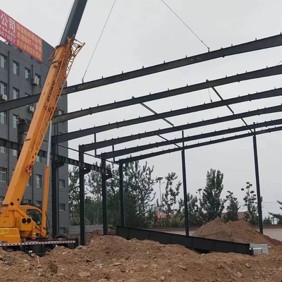 Hot Dip Galvanized Steel Structure Fabrication Q355B