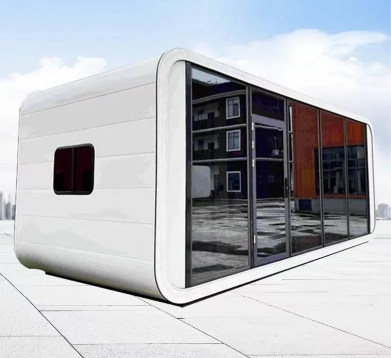 Modern Design Outdoor Apple Cabin House 20FT 40FT Prefab Tiny House